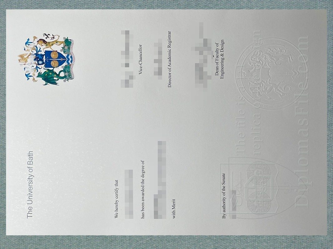 巴斯大学学位, University of Bath Degree