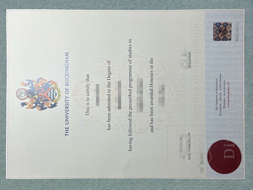 白金汉大学学位, University of Buckingham Degree
