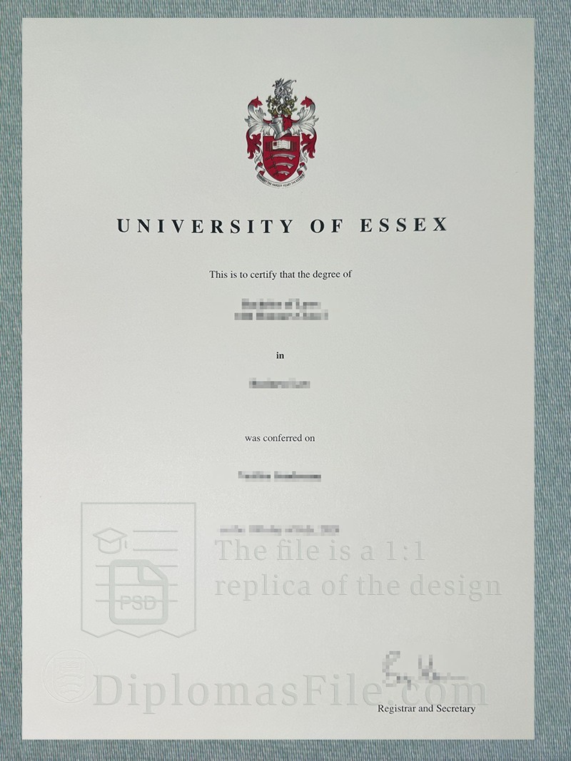 埃塞克斯大学学位, University of Essex Degree