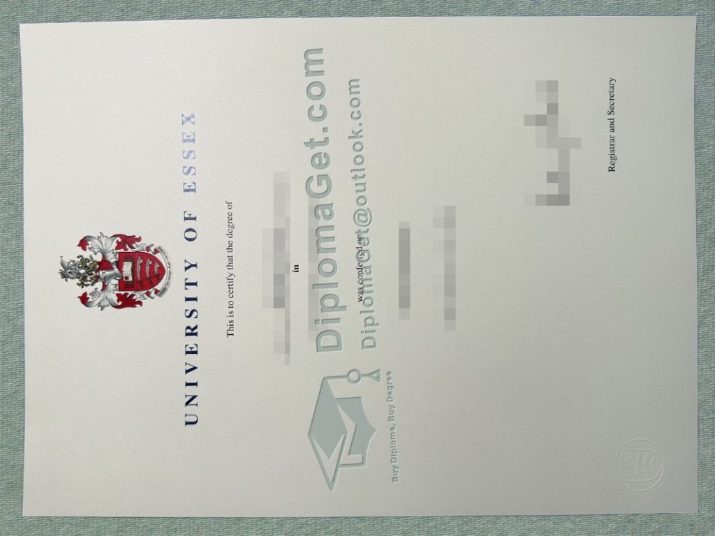 University of Essex Degree埃塞克斯大学文凭