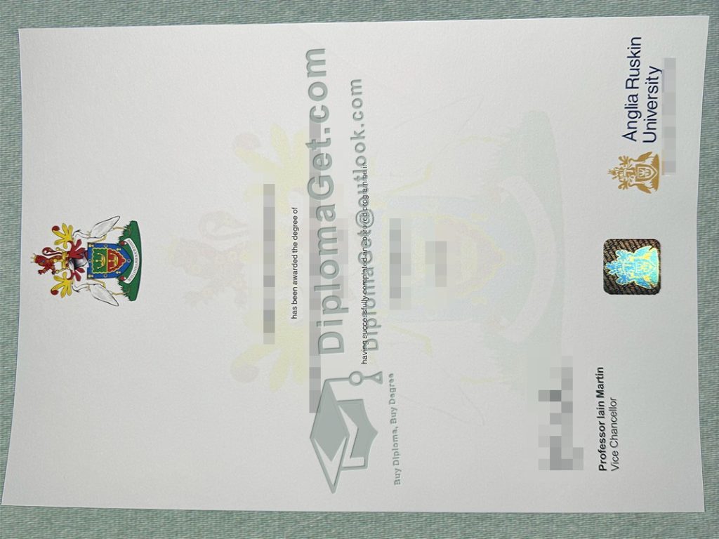 安格利亚鲁斯金大学文凭 Anglia Ruskin University Degree