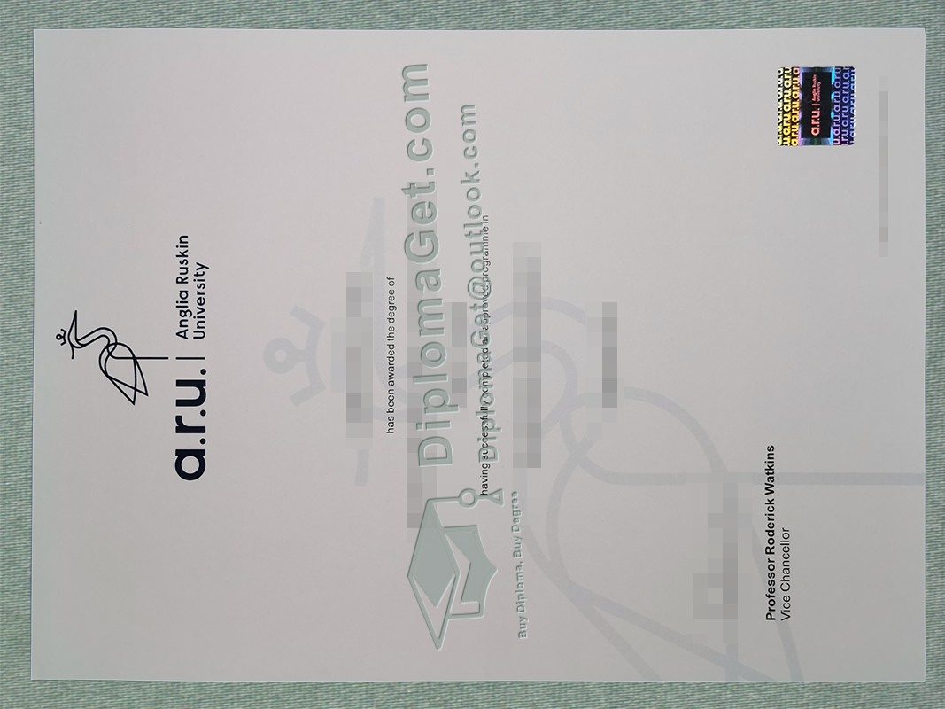 安格利亚鲁斯金大学文凭 Anglia Ruskin University Diploma