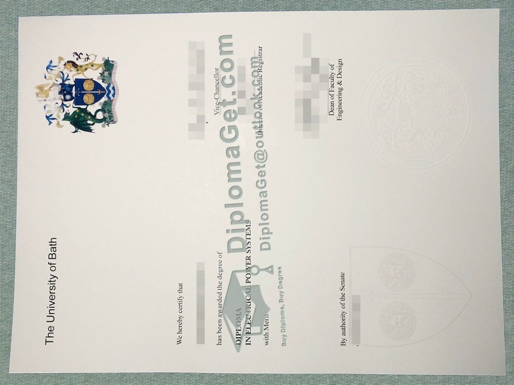 巴斯大学文凭 University of Bath Degree