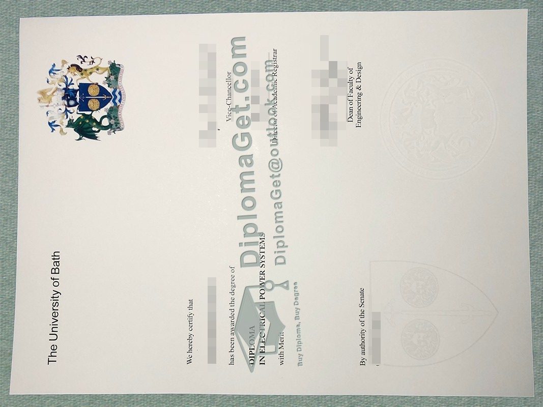 巴斯大学文凭 University of Bath Degree