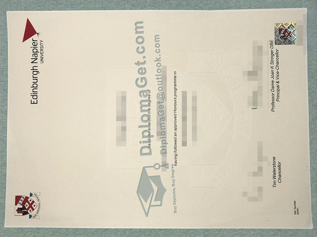 爱丁堡纳皮尔大学文凭Edinburgh Napier University Degree