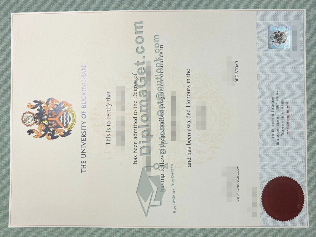 白金汉大学文凭 University of Buckingham Degree