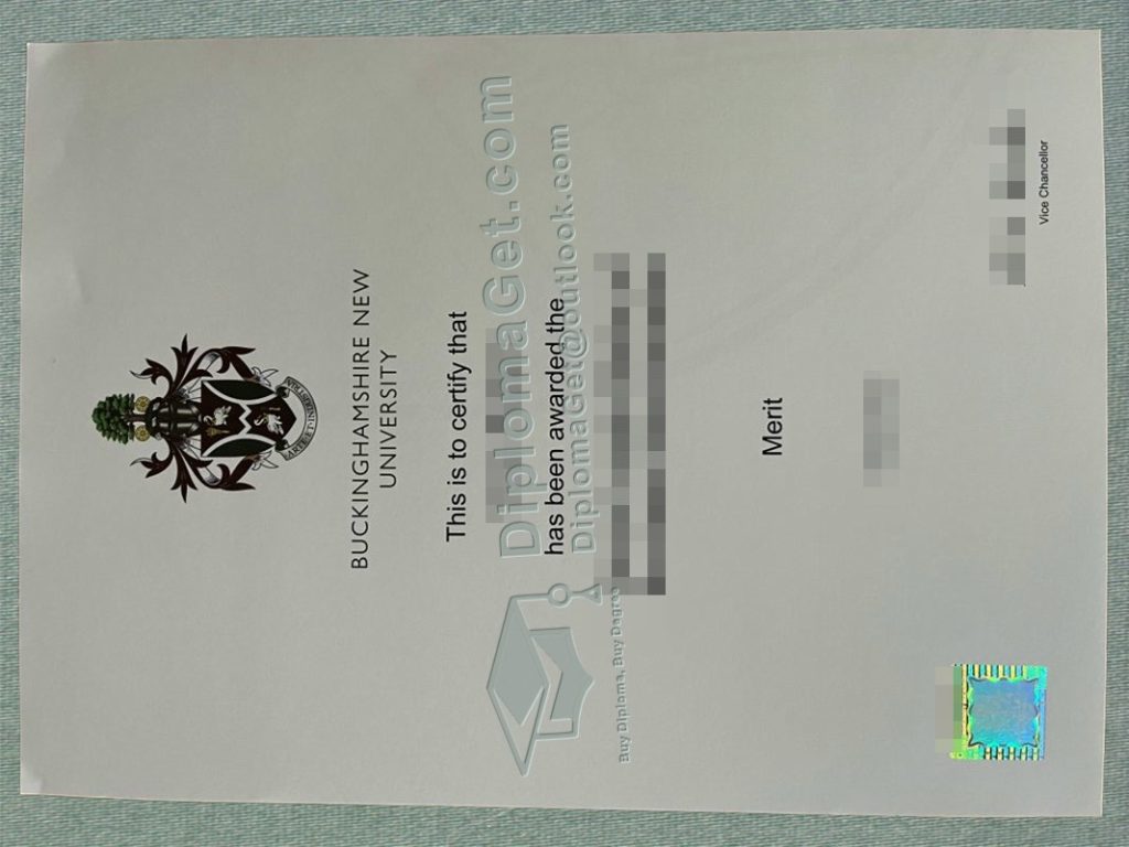白金汉郡新大学文凭 Buckinghamshire New University Degree
