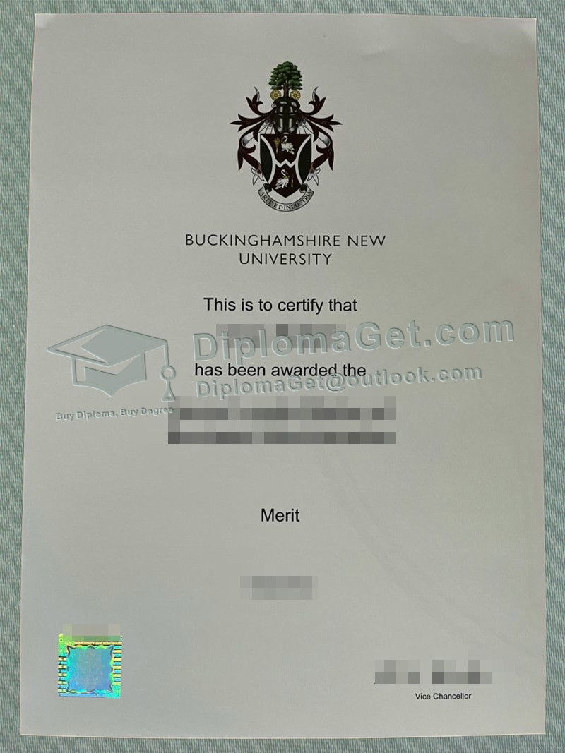 白金汉郡新大学文凭 Buckinghamshire New University Degree