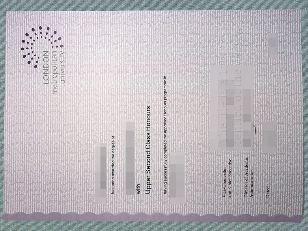 伦敦都市大学学位, London Metropolitan University Degree