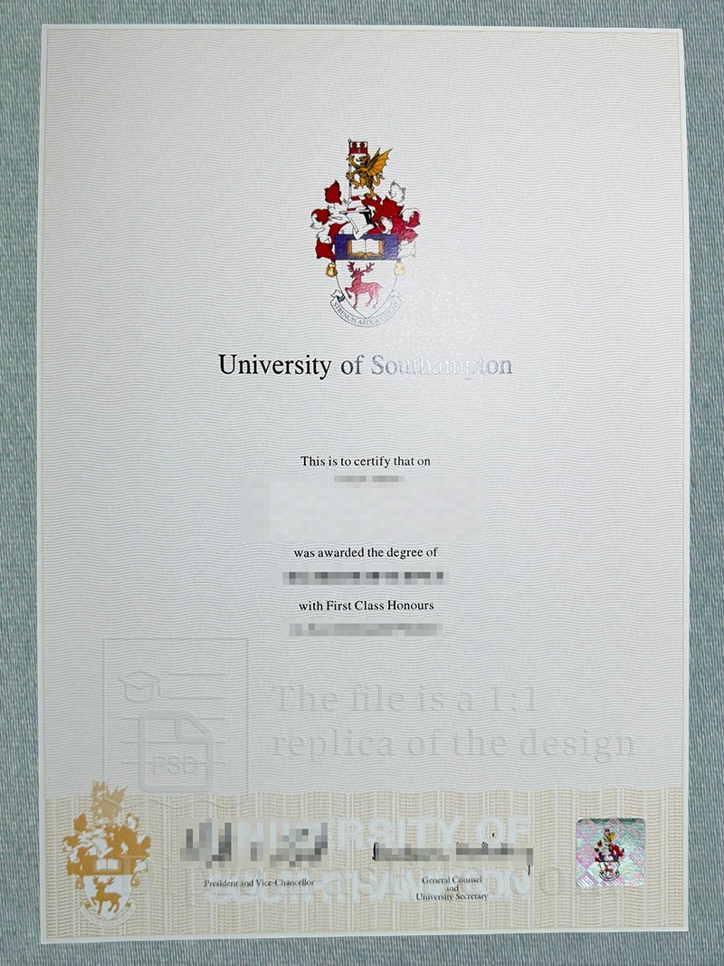 南安普顿大学学位, University of Southampton degree