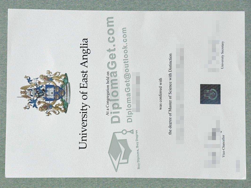 东安格利亚大学文凭 University of East Anglia Degree