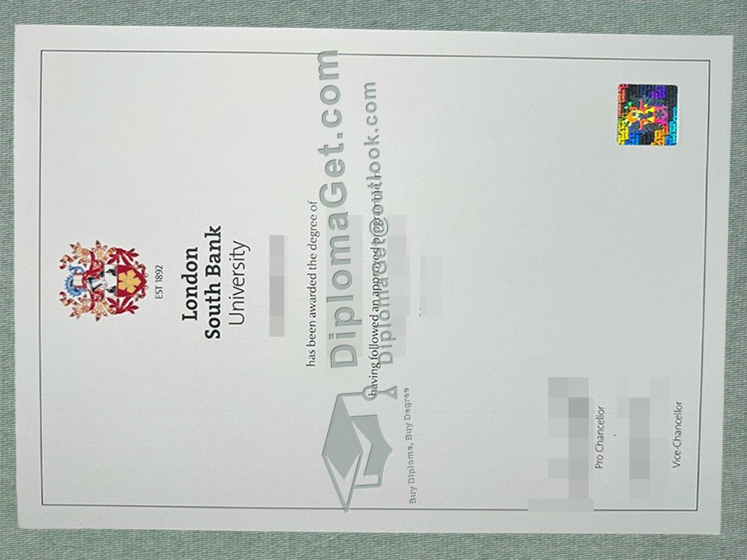 伦敦南岸大学文凭, London South Bank University Degree