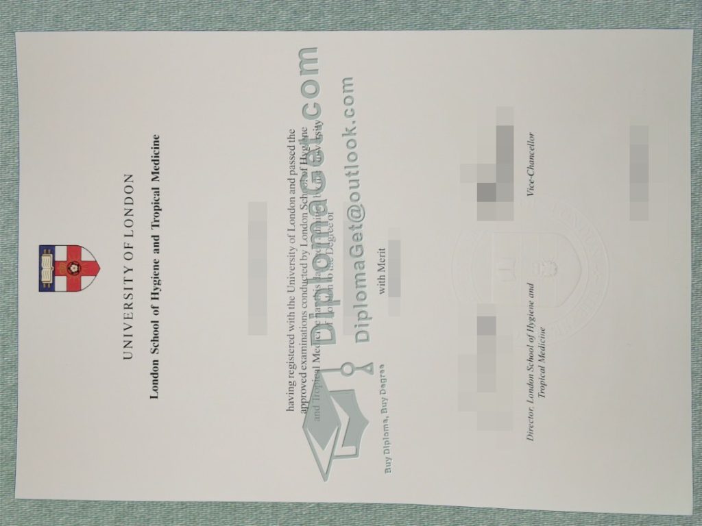 伦敦卫生与热带医学院文凭, London School of Hygiene & Tropical Medicine Degree