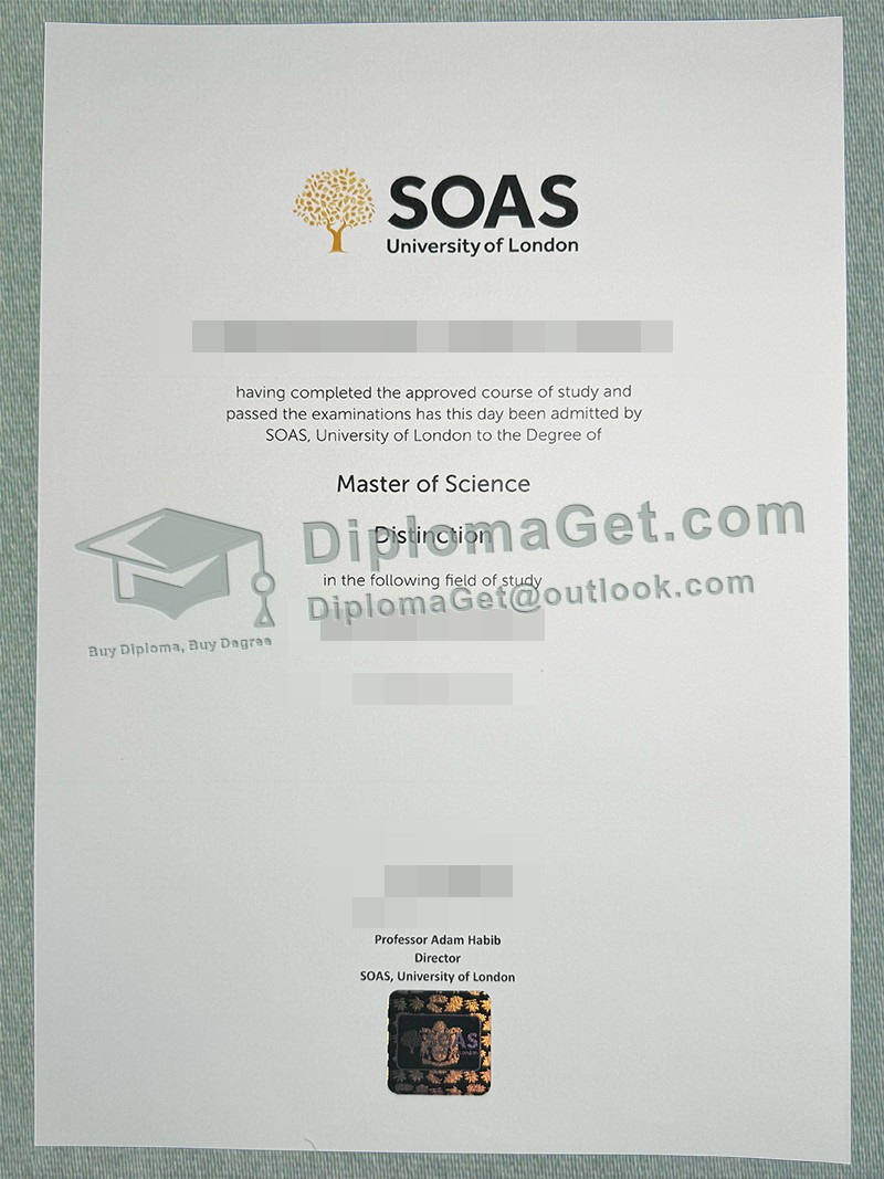 伦敦大学亚非学院文凭, SOAS University of London Degree