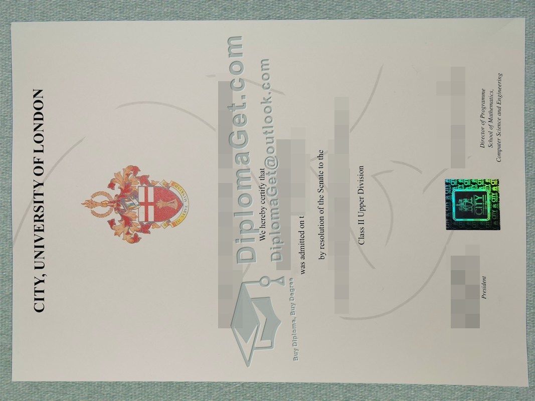 伦敦大学城市学院文凭, City University London Degree