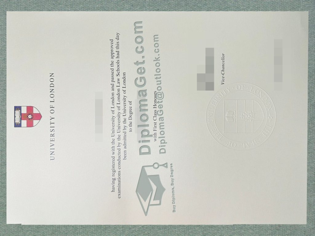 伦敦大学文凭, The University of London Degree