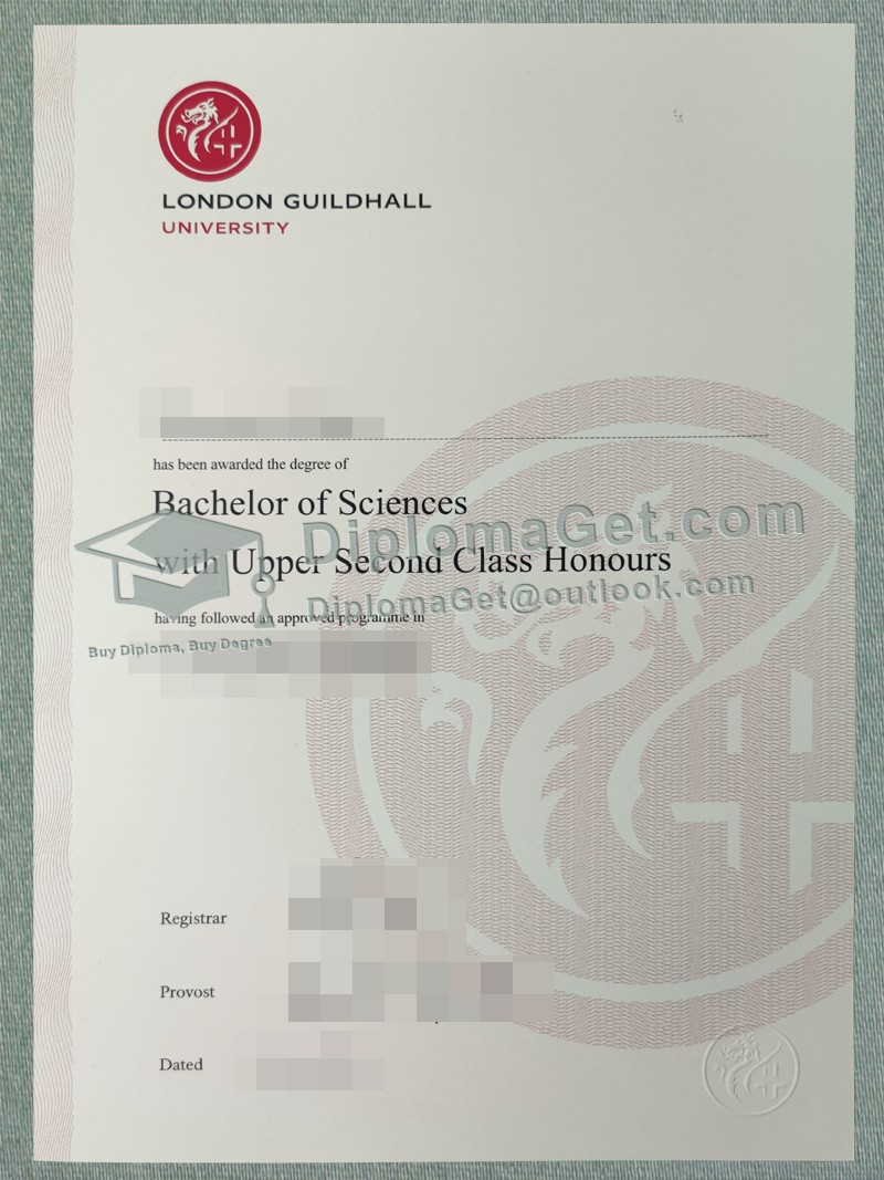 伦敦市政厅大学文凭, London Guildhall University Degree
