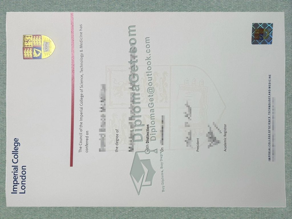 伦敦帝国理工学院文凭 Imperial College London Degree