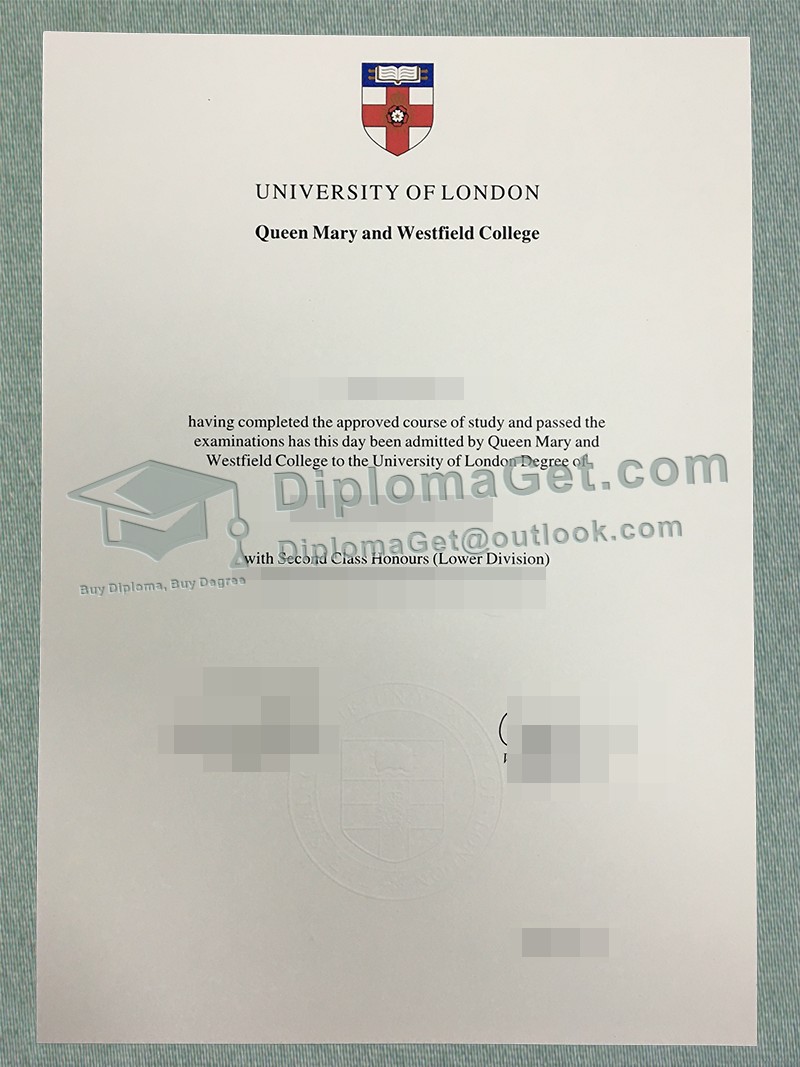伦敦玛丽女王大学文凭, Queen Mary University of London Degree