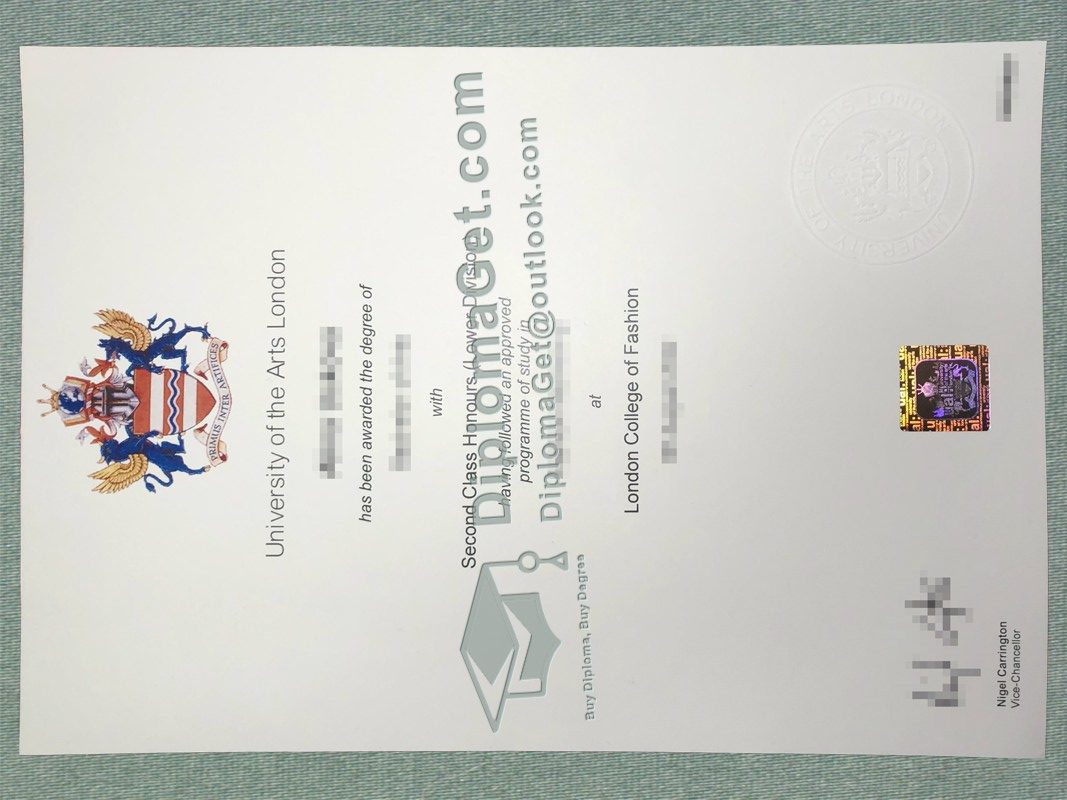 伦敦艺术大学文凭, University of the Arts London Degree
