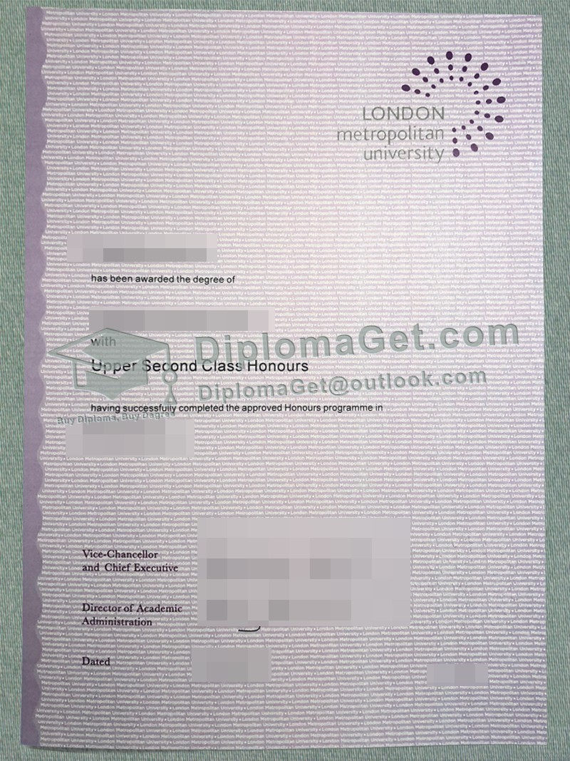 伦敦都会大学文凭, LONDON metropolitan University Degree