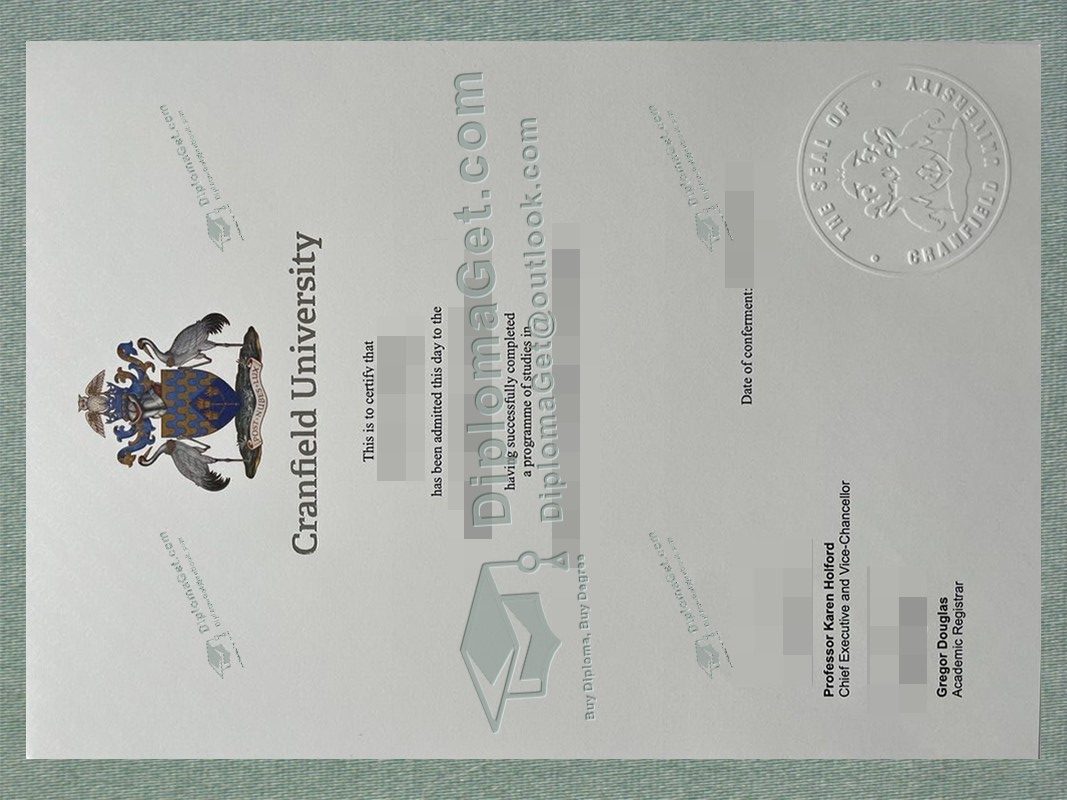 克兰菲尔德大学文凭, Cranfield University Degree