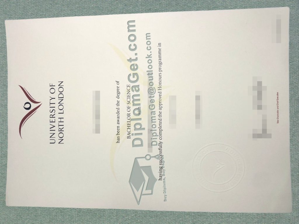 北伦敦大学文凭 University of North London Degree