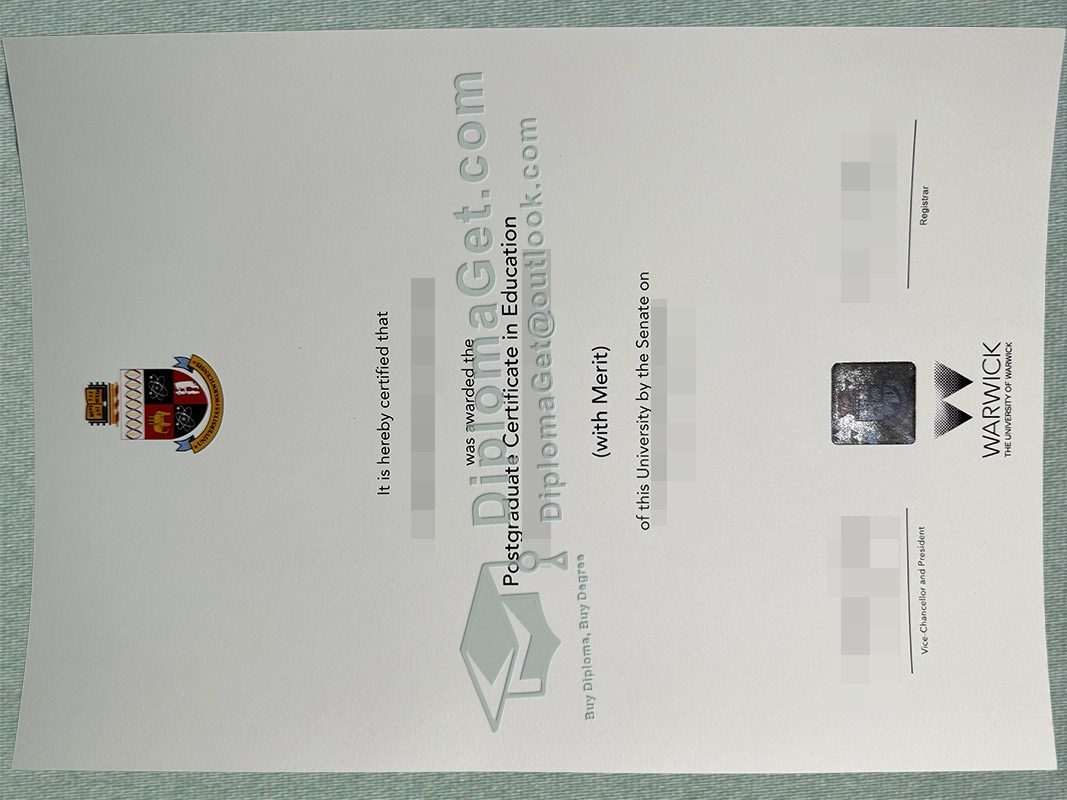 华威大学文凭, University of Warwick Diploma