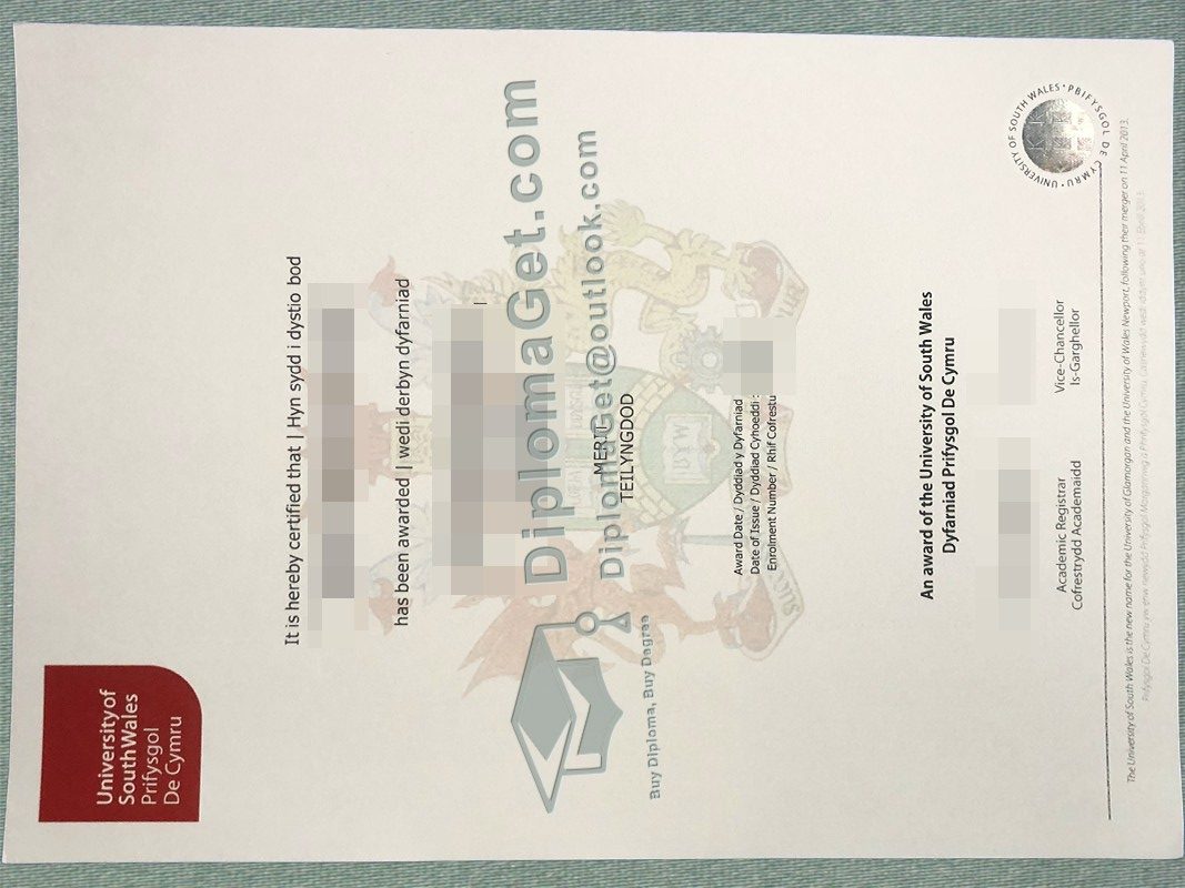 南威尔士大学文凭, University of South Wales Degree