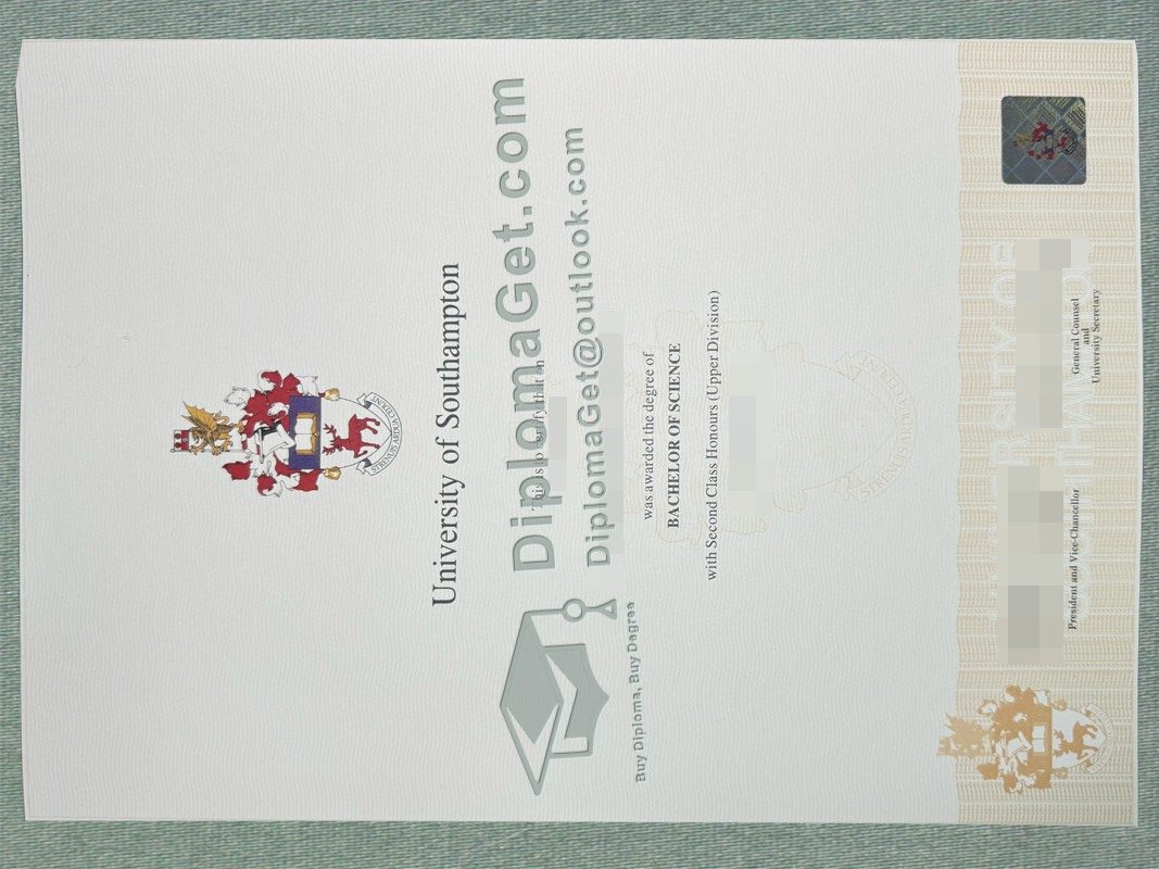 南安普敦大学文凭, University of Southampton Degree