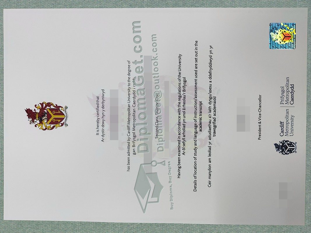 卡迪夫城市大学文凭, Cardiff Metropolitan University Degree