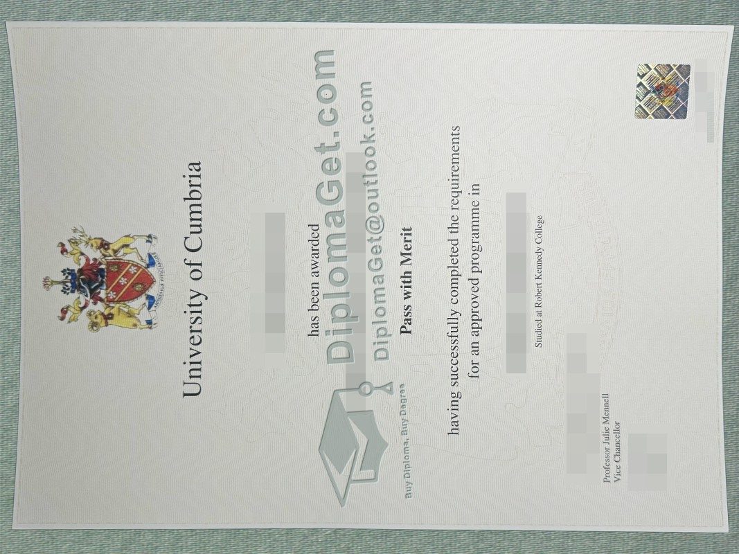 坎布里亚大学文凭, University of Cumbria Degree