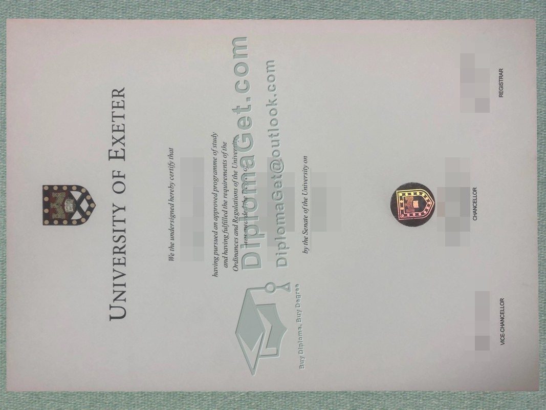 埃克塞特大学文凭, University of Exeter Degree