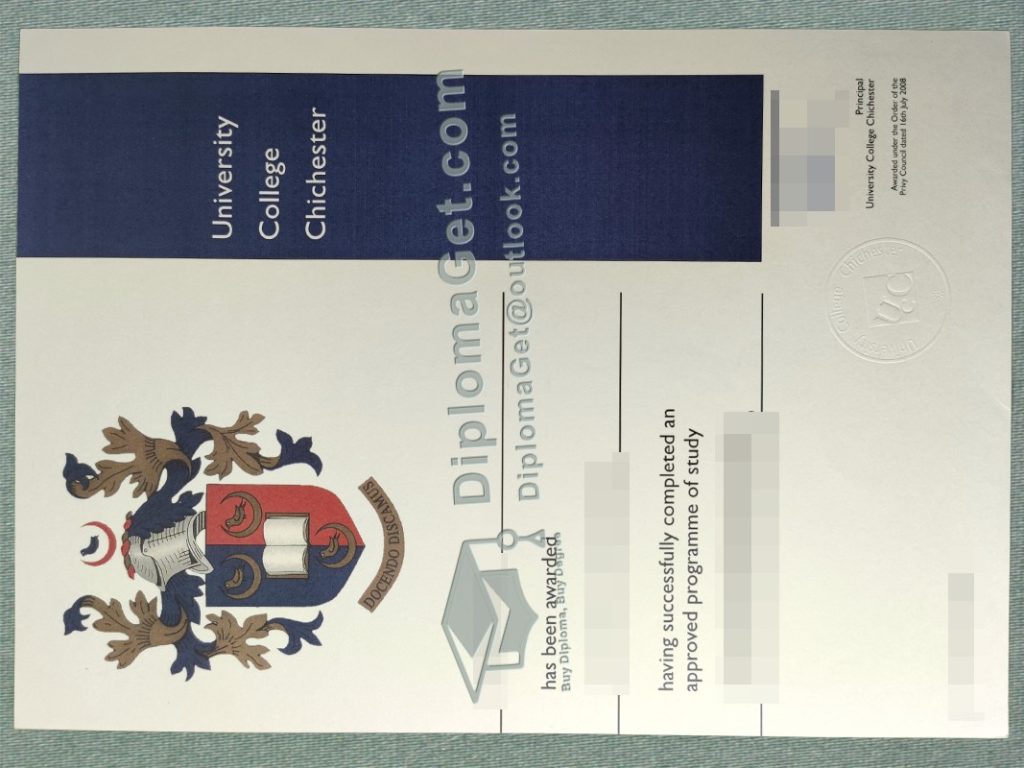 奇切斯特大学文凭, University of Chichester Diploma