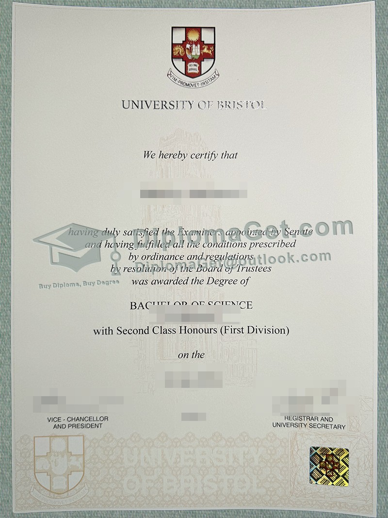 布里斯托大学文凭 University of Bristol Degree