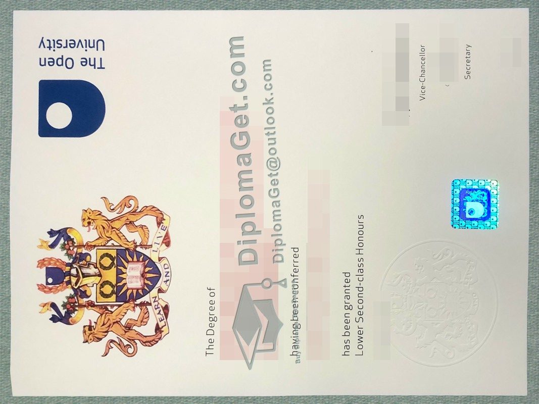 开放大学文凭, The Open University Degree