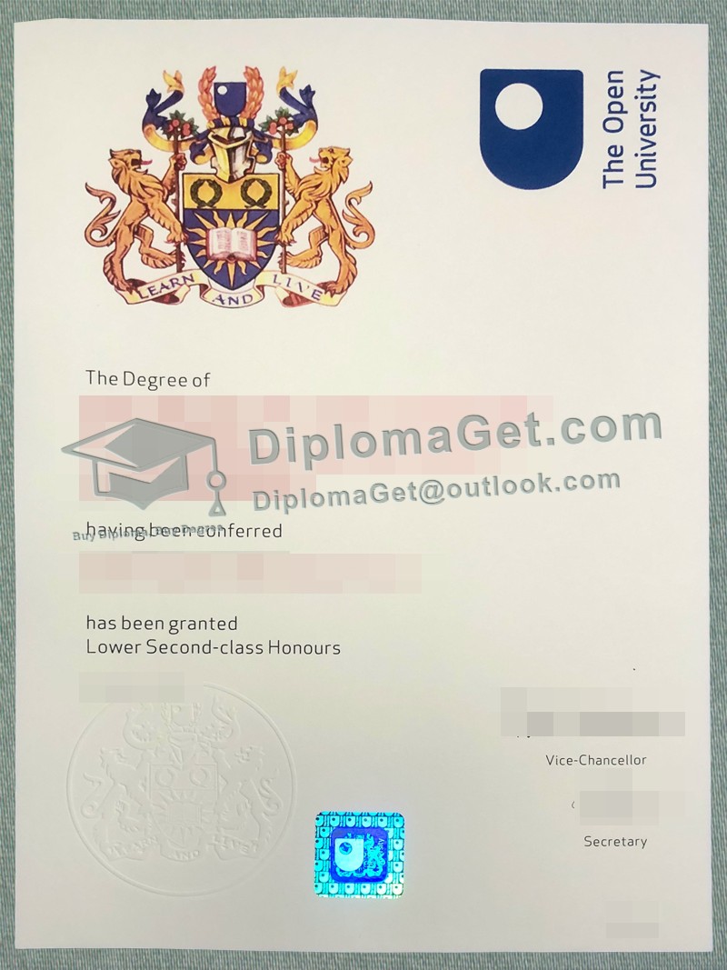 开放大学文凭, The Open University Degree