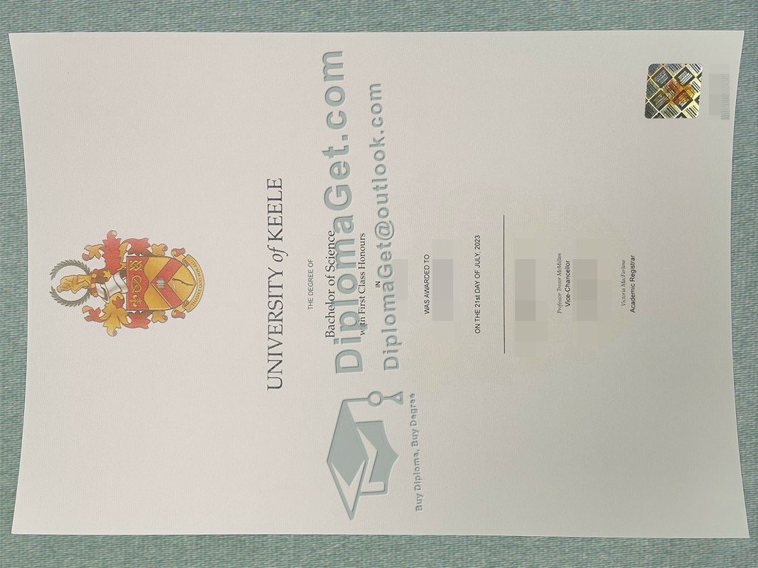 基尔大学文凭 University of Keele Degree