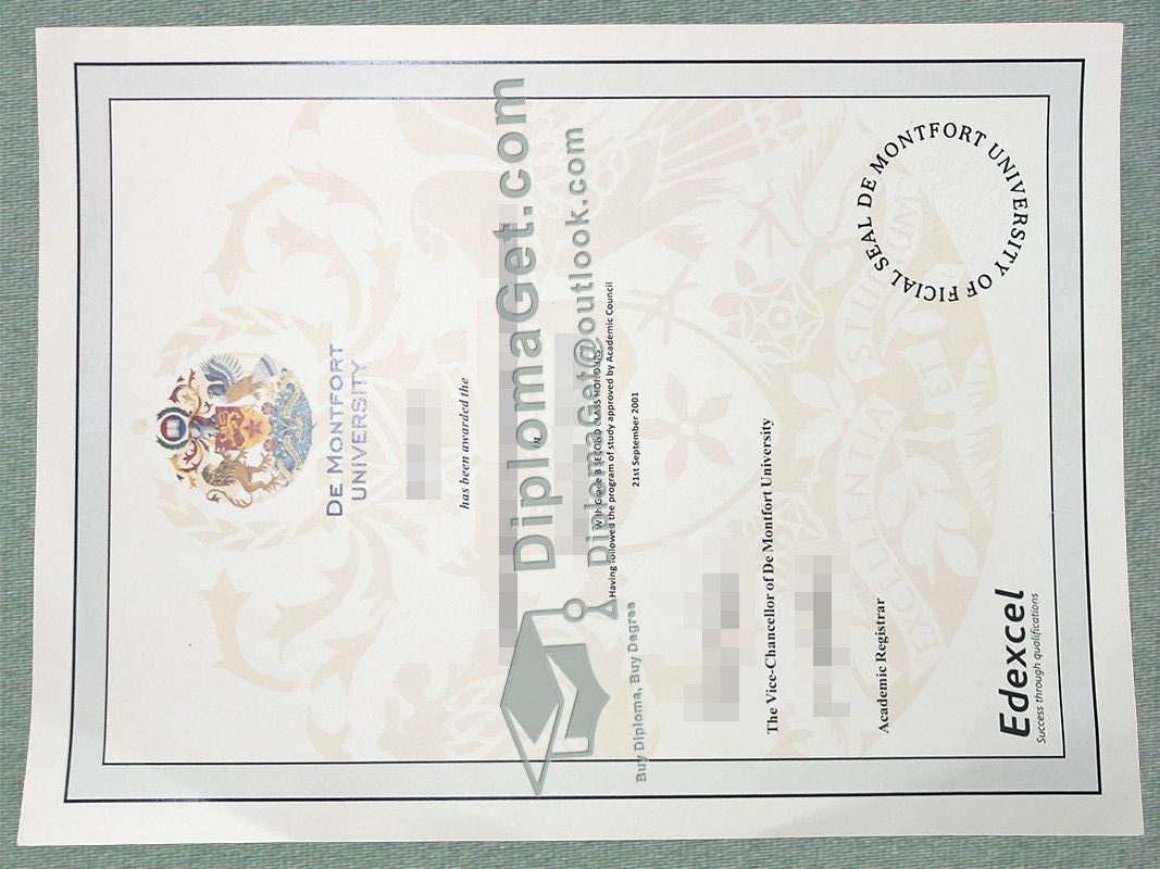 德蒙福特大学文凭 De Montfort University Diploma