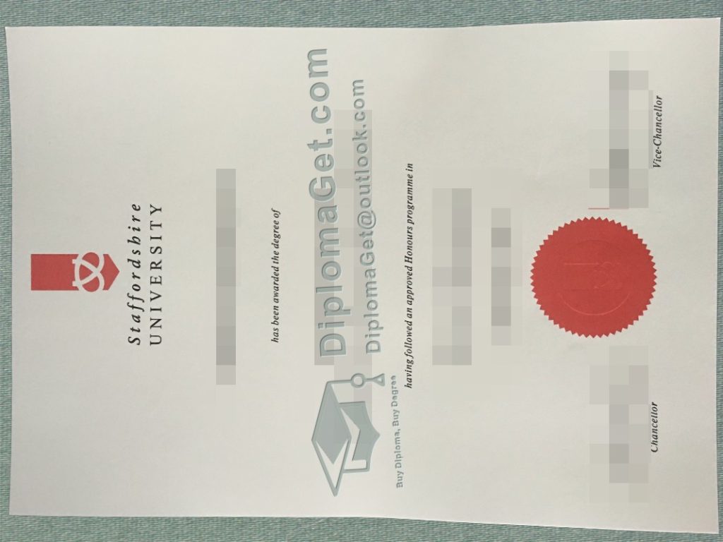 斯坦福德郡大学文凭, Stamfordshire University Degree