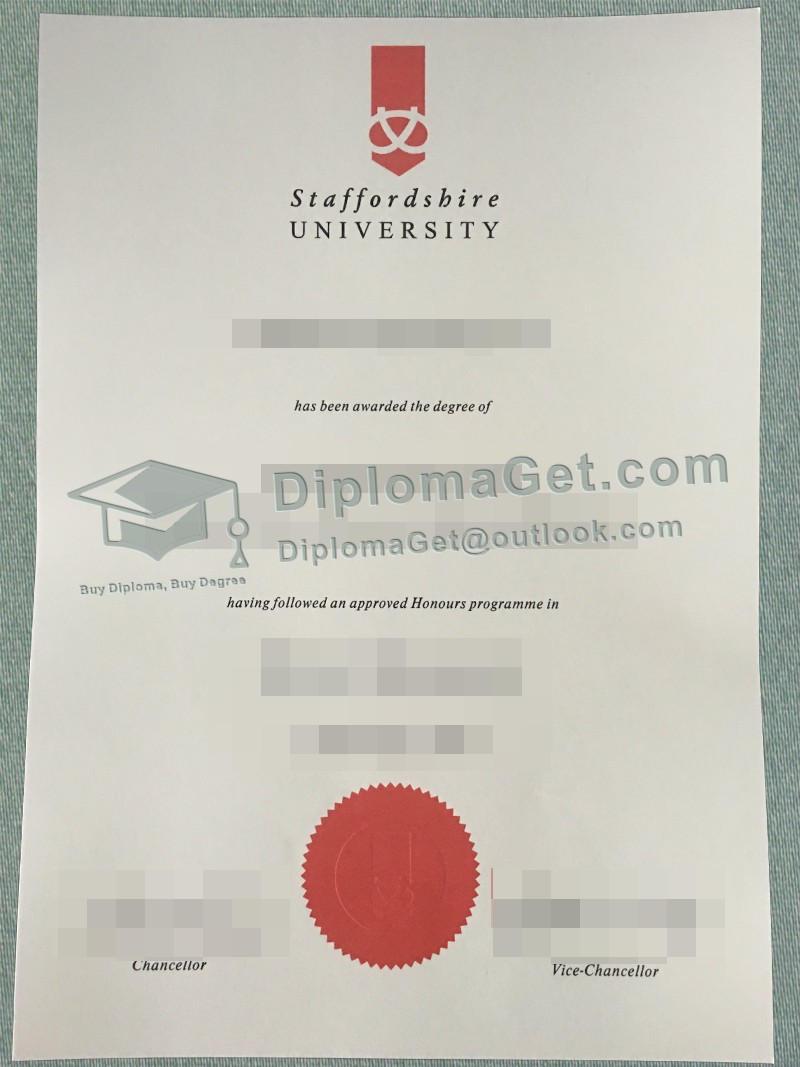 斯坦福德郡大学文凭, Stamfordshire University Degree