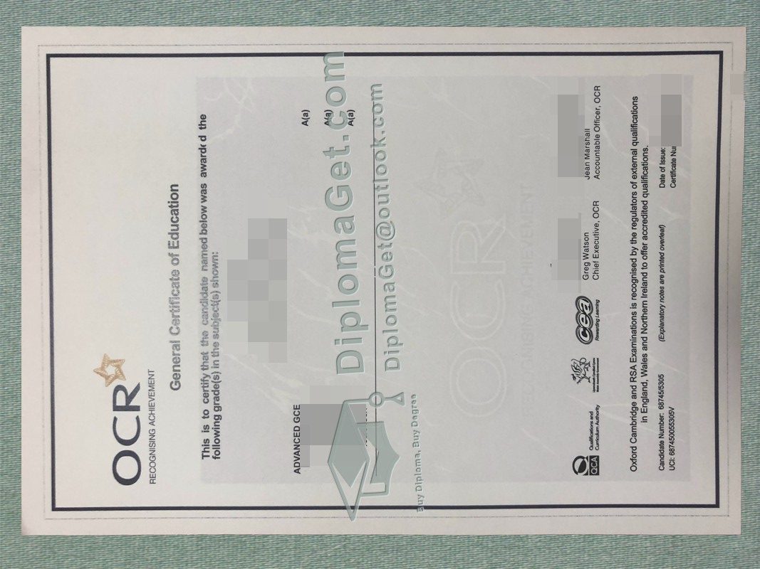 普通教育证书, General Certificate of Education