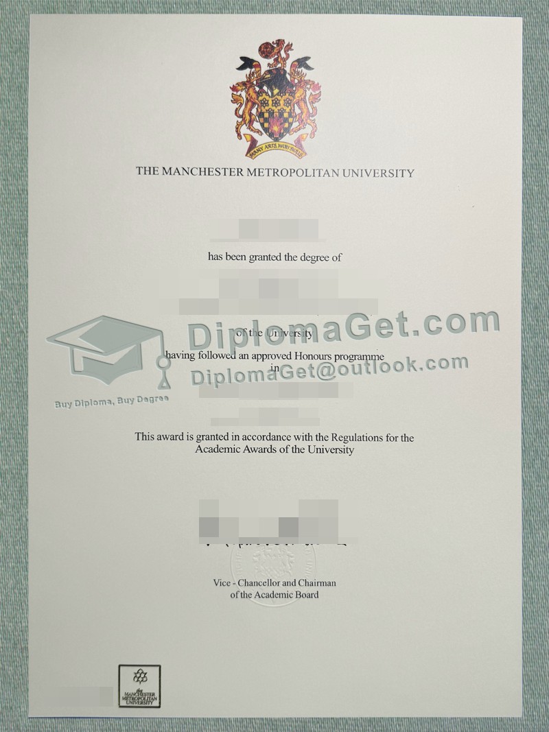 曼彻斯特城市大学文凭, Manchester Metropolitan University Degree