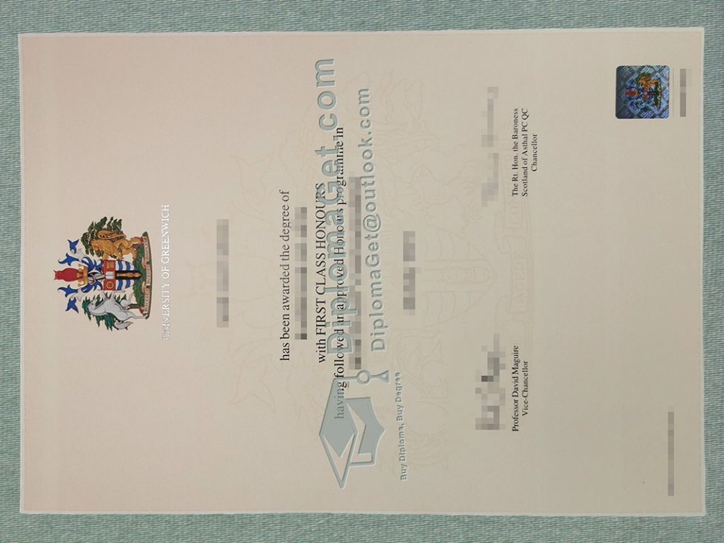 格林威治大学文凭 University of Greenwich Degree