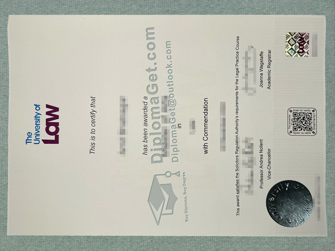 法律大学文凭 The University of Law Degree