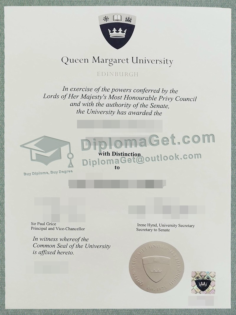 玛格丽特女王大学文凭, Queen Margaret University Degree