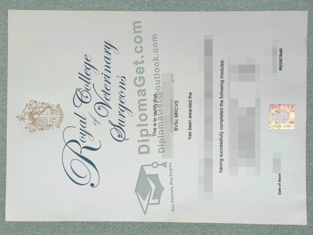 皇家兽医学院文凭 , Royal College of Veterinary Surgeons Degree