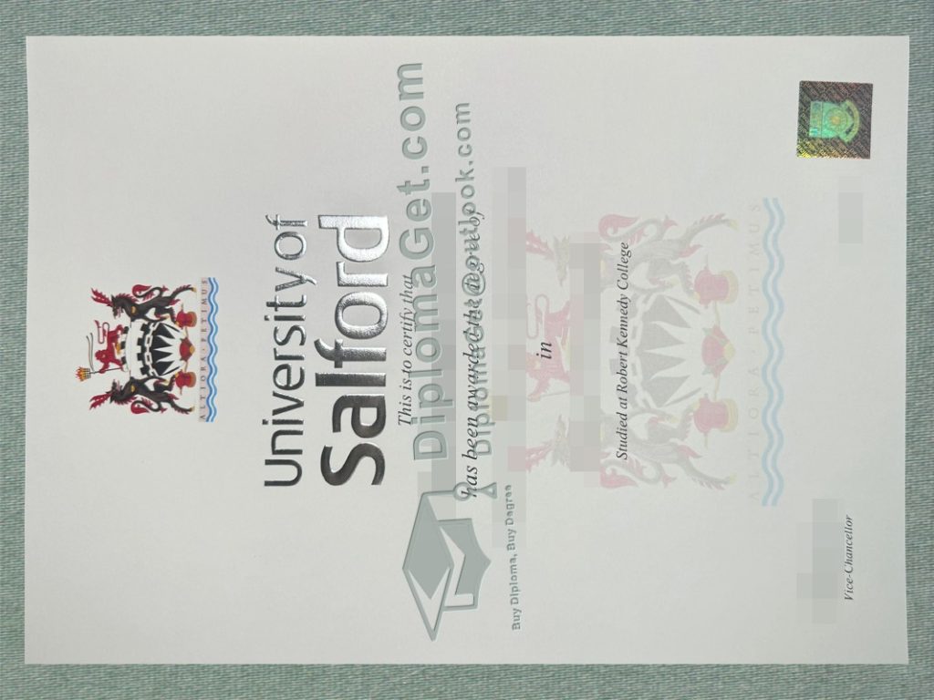 索尔福德大学学位, University of Salford Degree