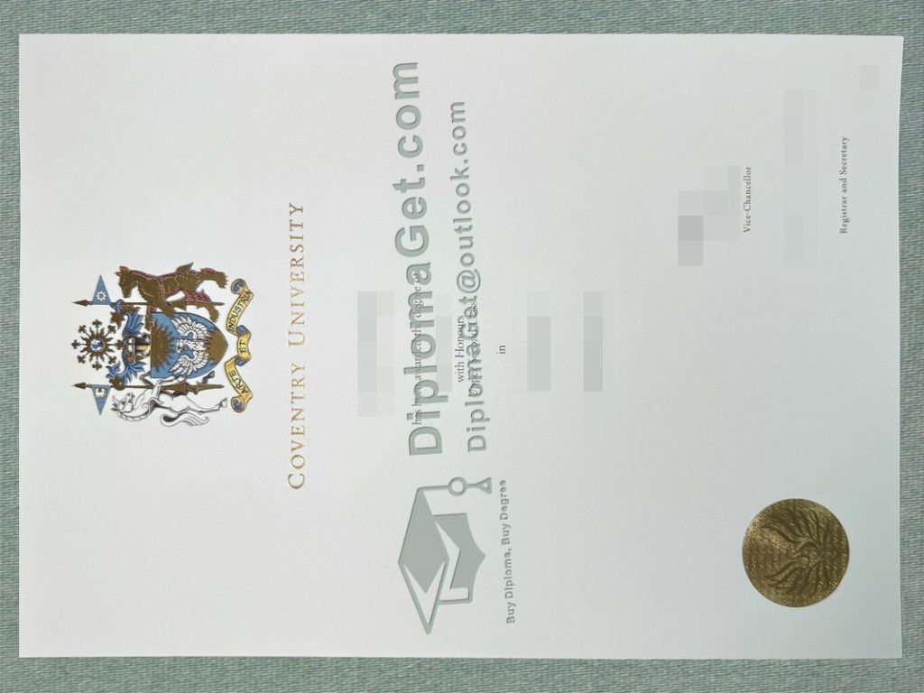 考文垂大学文凭, Coventry University Degree