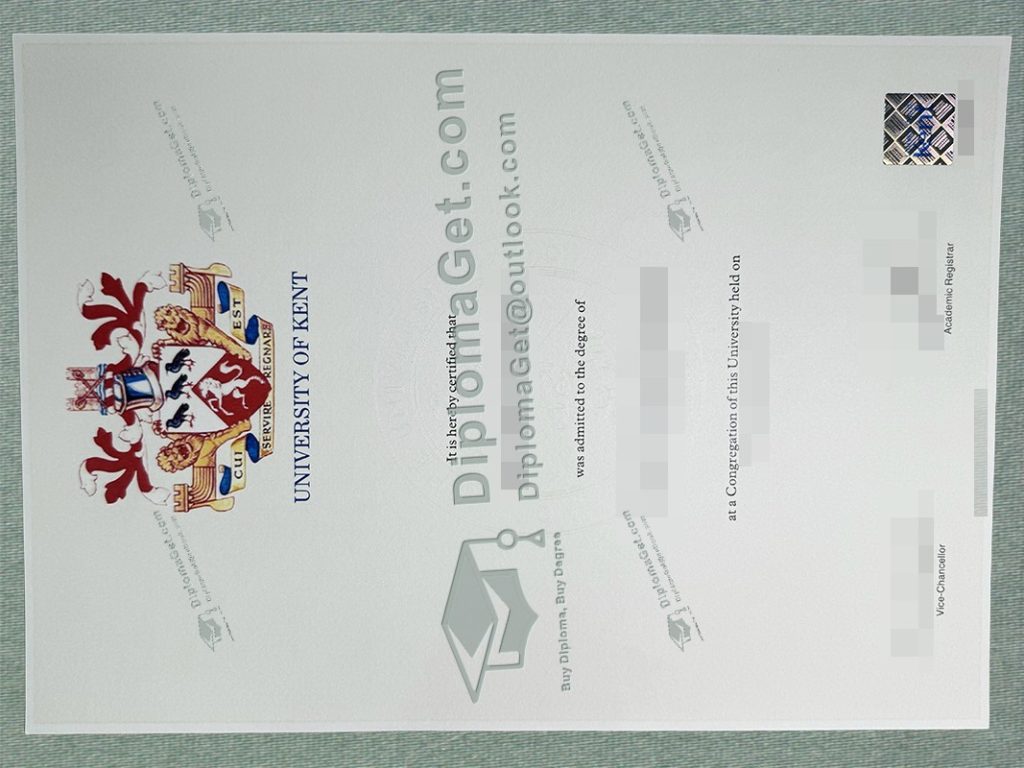 肯特大学文凭, University of Kent Degree